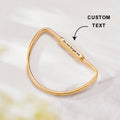 Personalized D Keyring Custom Engraved Camping Carabiner Keychain for Men