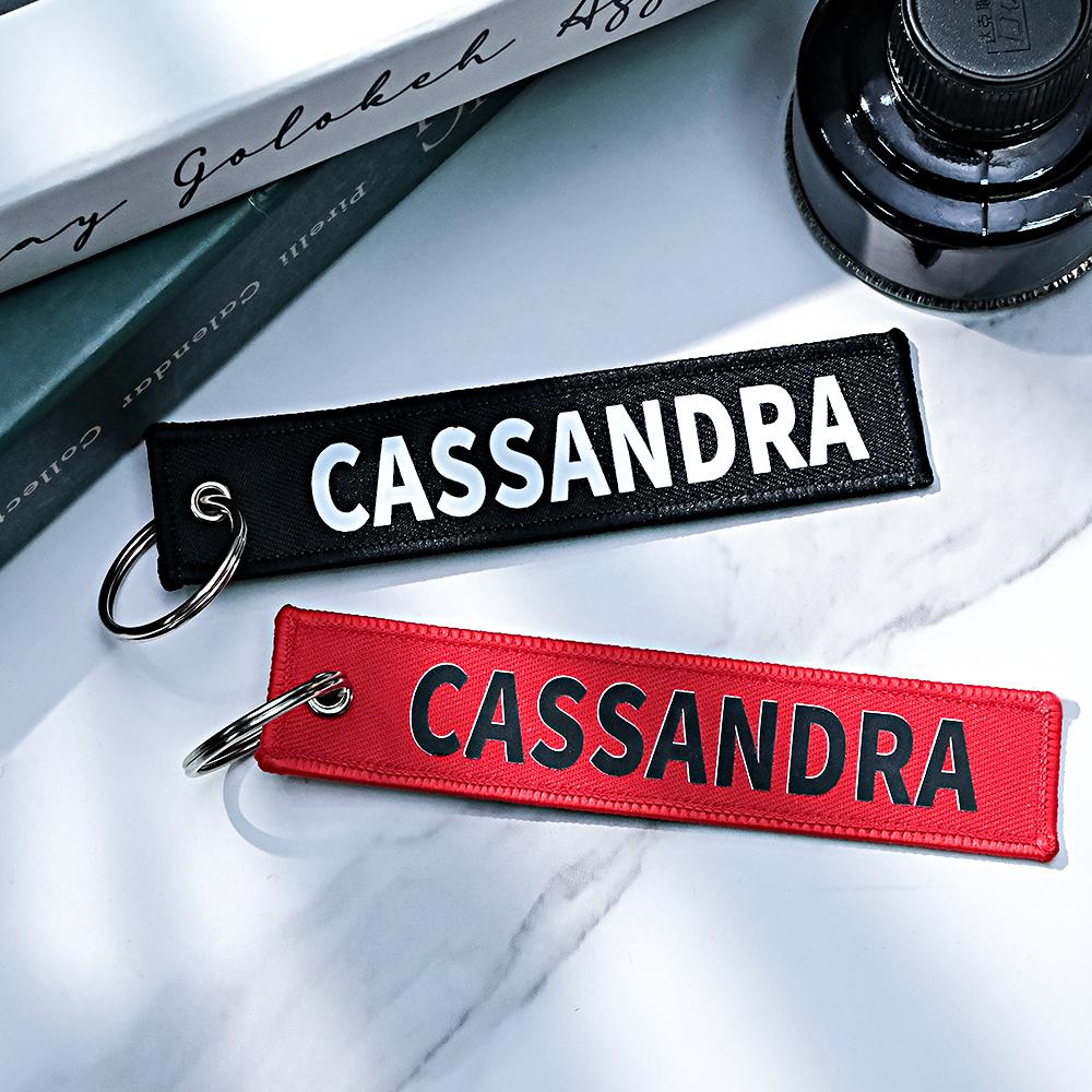 Custom Engraved Keychains Bag Ornaments Fashion Trend Gifts