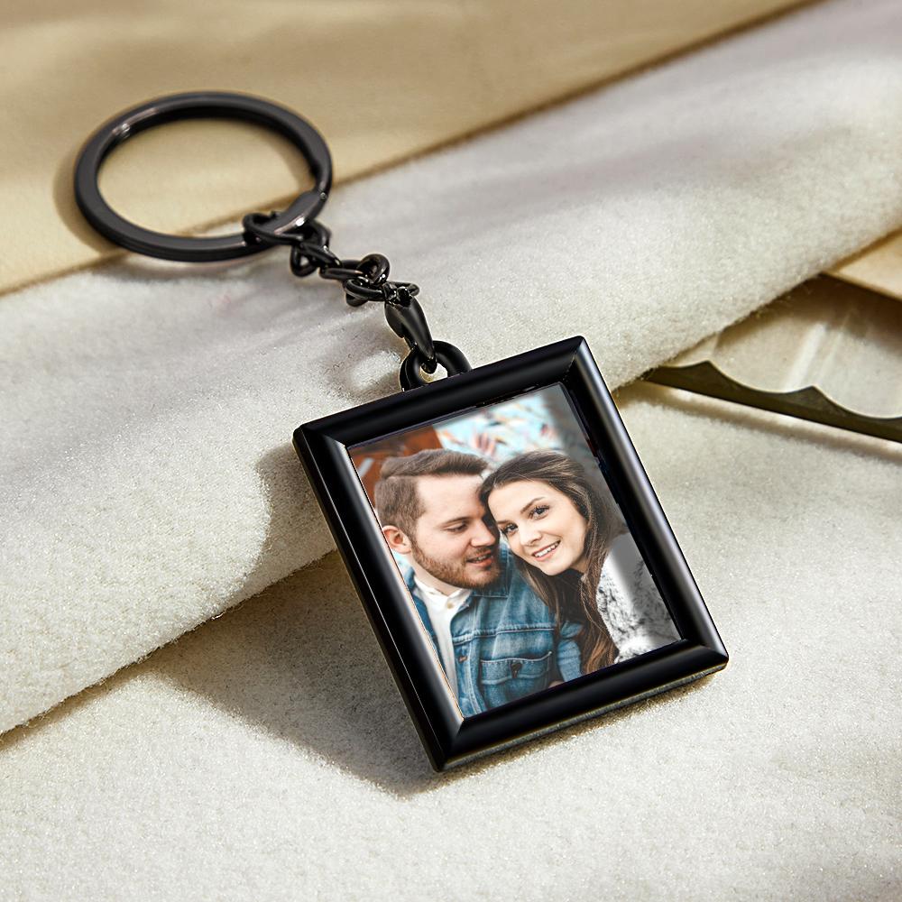 Custom Photo Keychain Minimalist Photo Frame Creative Gifts