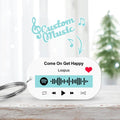 Scannable Spotify Code Keychain Spotify Favorite Song Keychain Song or Playlist