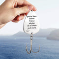 Engraved Fish Hook Shape For Fishman