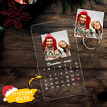 Valentine's Day Gift - Custom Keychain Anniversary Keychain Calendar Gifts For Couple