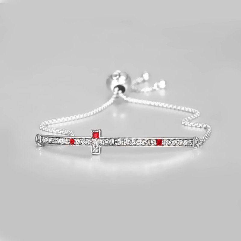 Cross Bracelet Silver