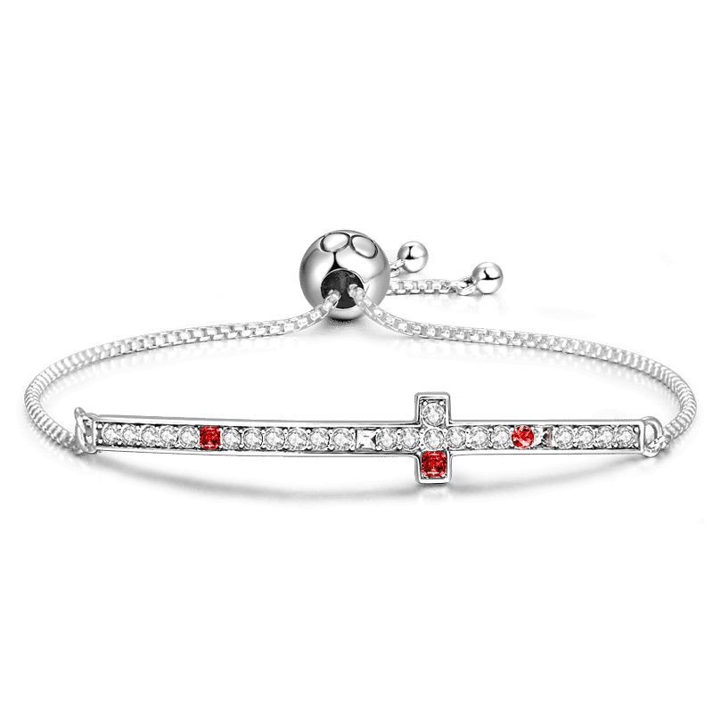 Cross Bracelet Silver