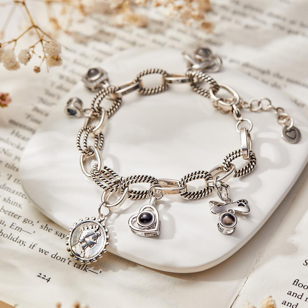 Personalized Optional Photo Projection Bracelet Creative Present for Someone