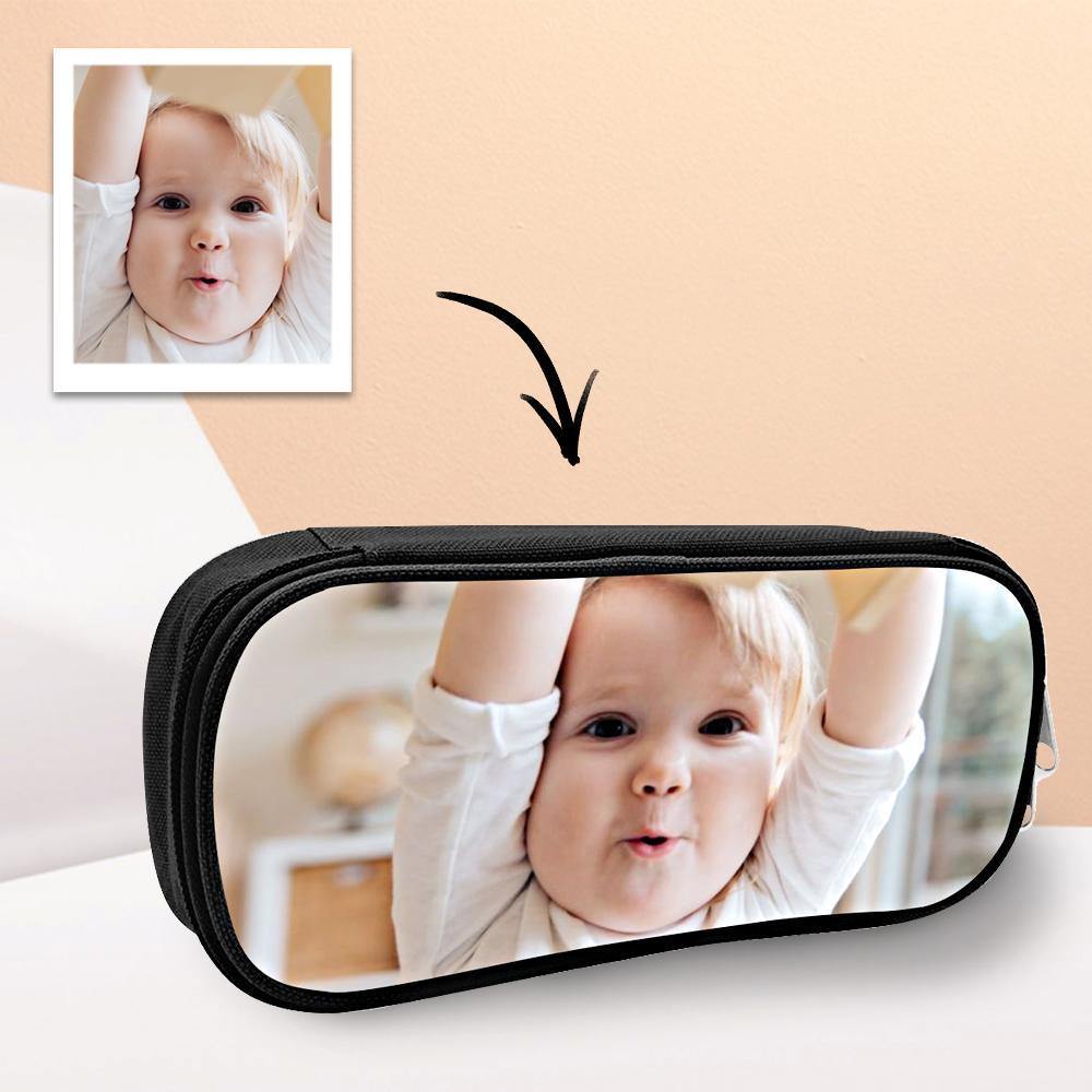 Custom Photo Little Pencil Bag for Family
