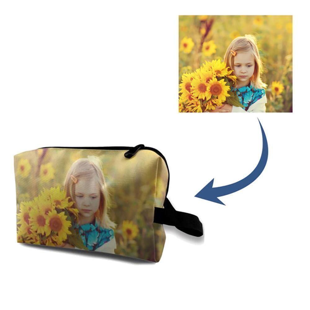 Custom Photo Cosmetic Storage Bag
