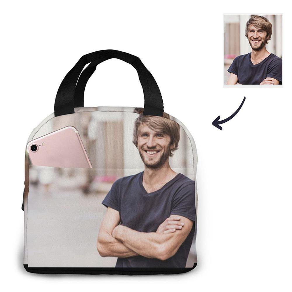 Personalized  Photo On Insulation Lunch Bag