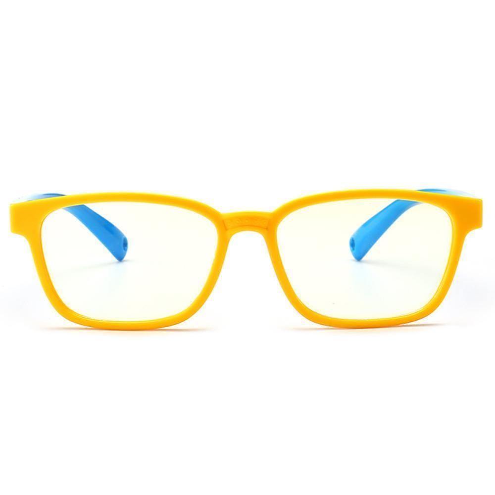 Kids Blue Light Blocking Computer Reading Gaming Glasses(Age 3-6) - Yellow