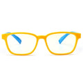 Kids Blue Light Blocking Computer Reading Gaming Glasses(Age 3-6) - Yellow