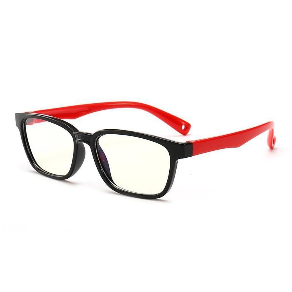 Kids Blue Light Blocking Computer Reading Gaming Glasses(Age 3-6) - Black