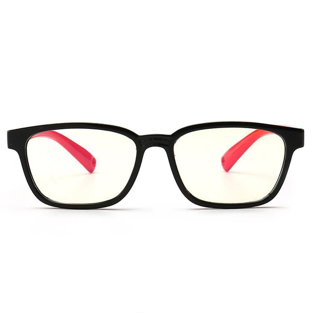 Kids Blue Light Blocking Computer Reading Gaming Glasses(Age 3-6) - Black