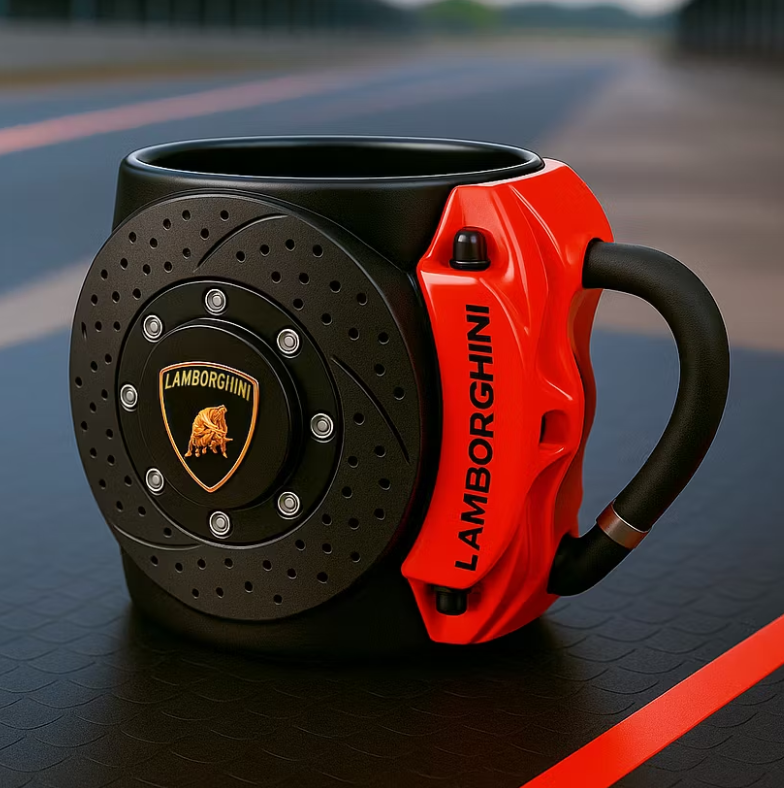 50%off- Most popular brake caliper mug with car logo