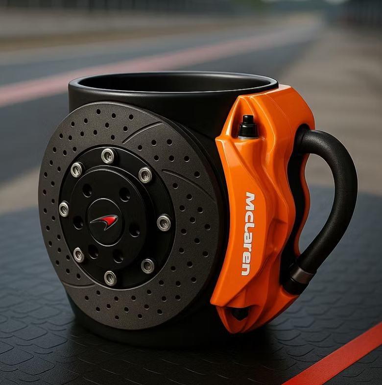 50%off- Most popular brake caliper mug with car logo