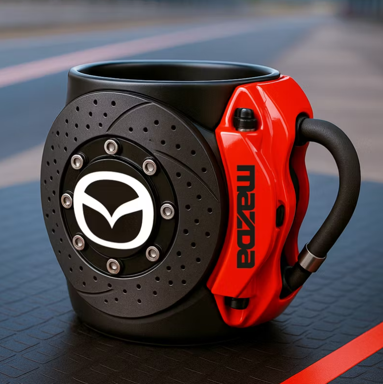 50%off- Most popular brake caliper mug with car logo