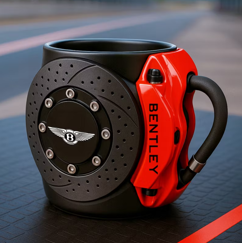 50%off- Most popular brake caliper mug with car logo