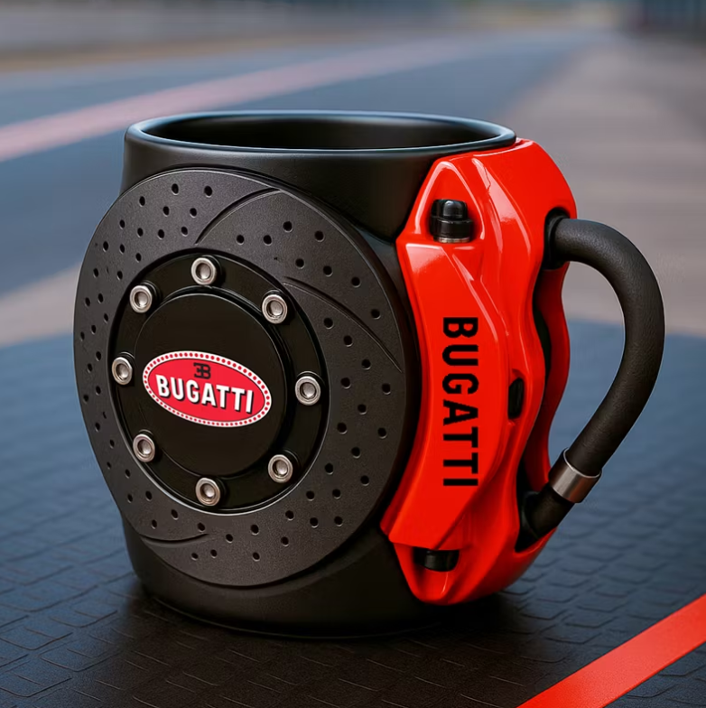 50%off- Most popular brake caliper mug with car logo
