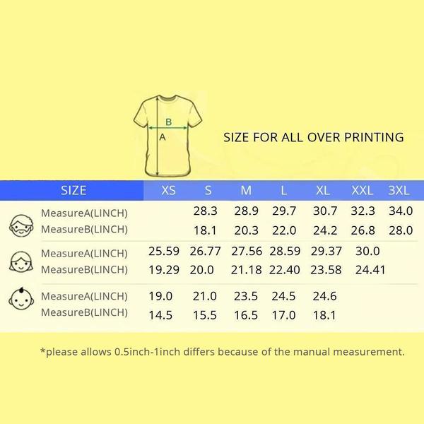 Custom Face T-shirt Photo Men's All Over Print T-shirt