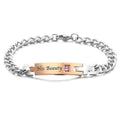 Name Bracelet Engraved Bracelet Your Beauty for Girlfriend/Wife