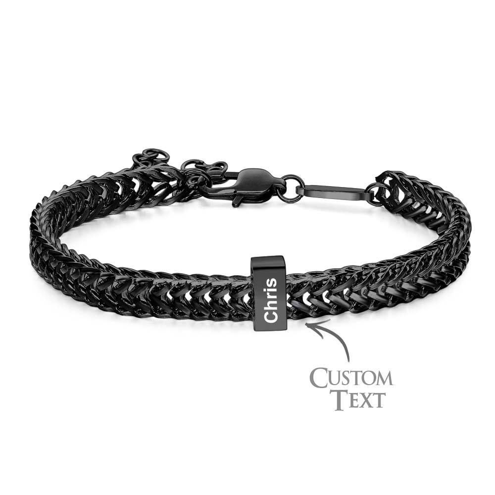 Custom Kids Name Bracelet Personalized Gifts for Dad