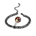 Custom Photo Bracelet Projection Bracelet Vintage Bracelet Christmas Gift for Him