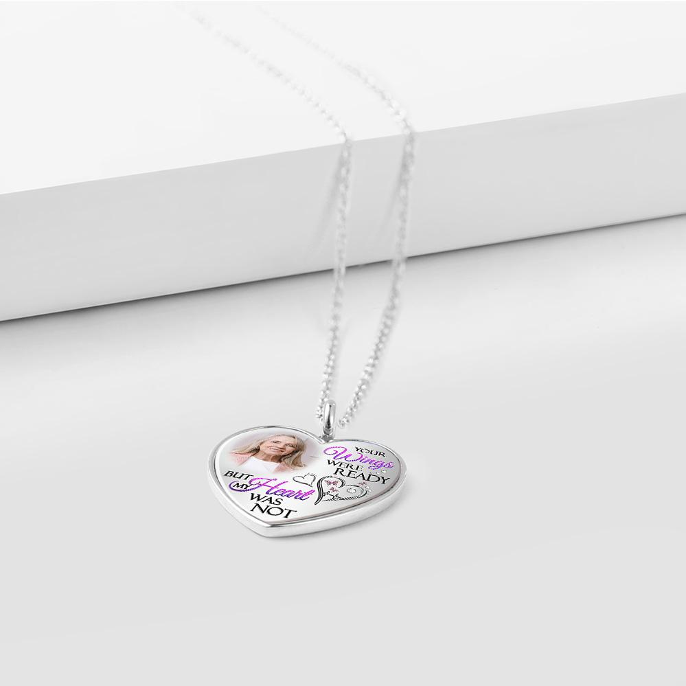 Custom Photo Necklace Unique Metal Love Gifts