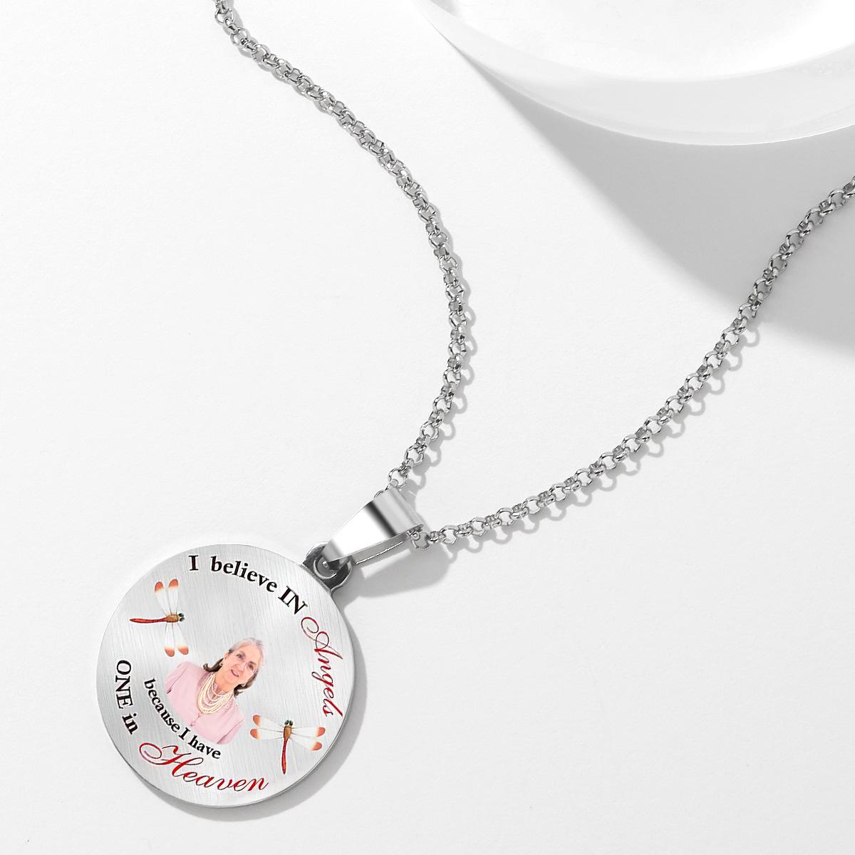 Custom Photo Necklace Custom Face Creative Commemorative Gifts