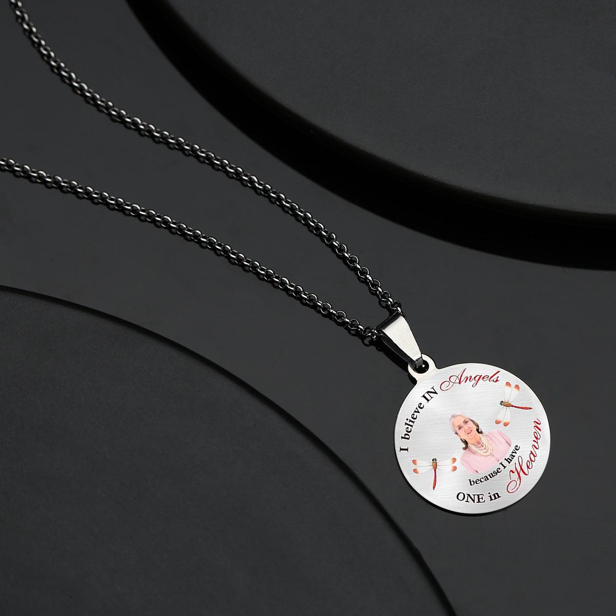 Custom Photo Necklace Custom Face Creative Commemorative Gifts