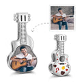 Guitar Photo Charm Creative Music Charm