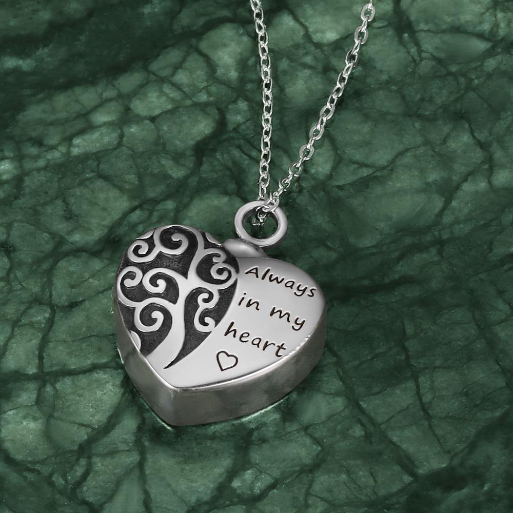 Custom Necklace Urn Necklace Cremation Jewelry Memorial Gifts