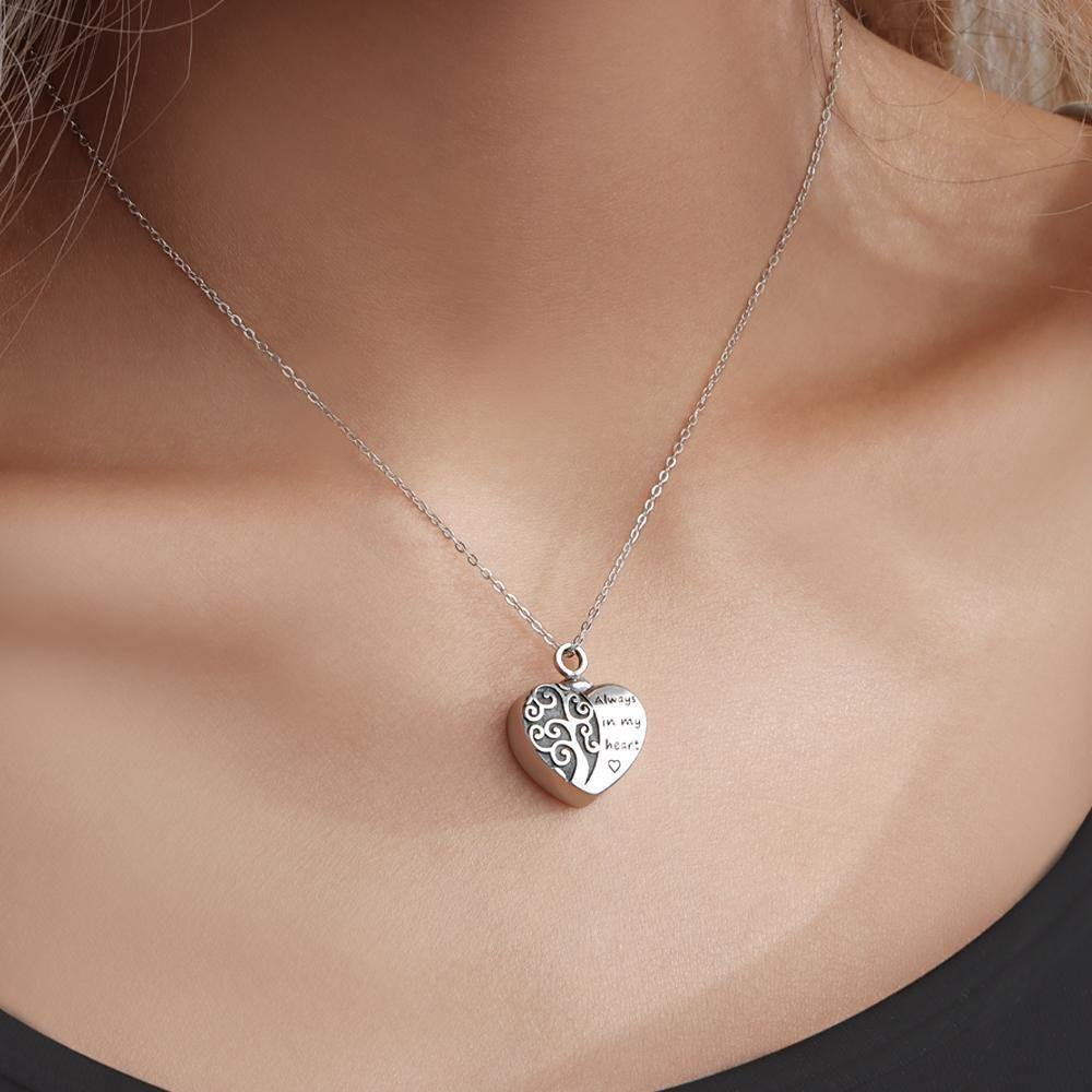 Custom Necklace Urn Necklace Cremation Jewelry Memorial Gifts