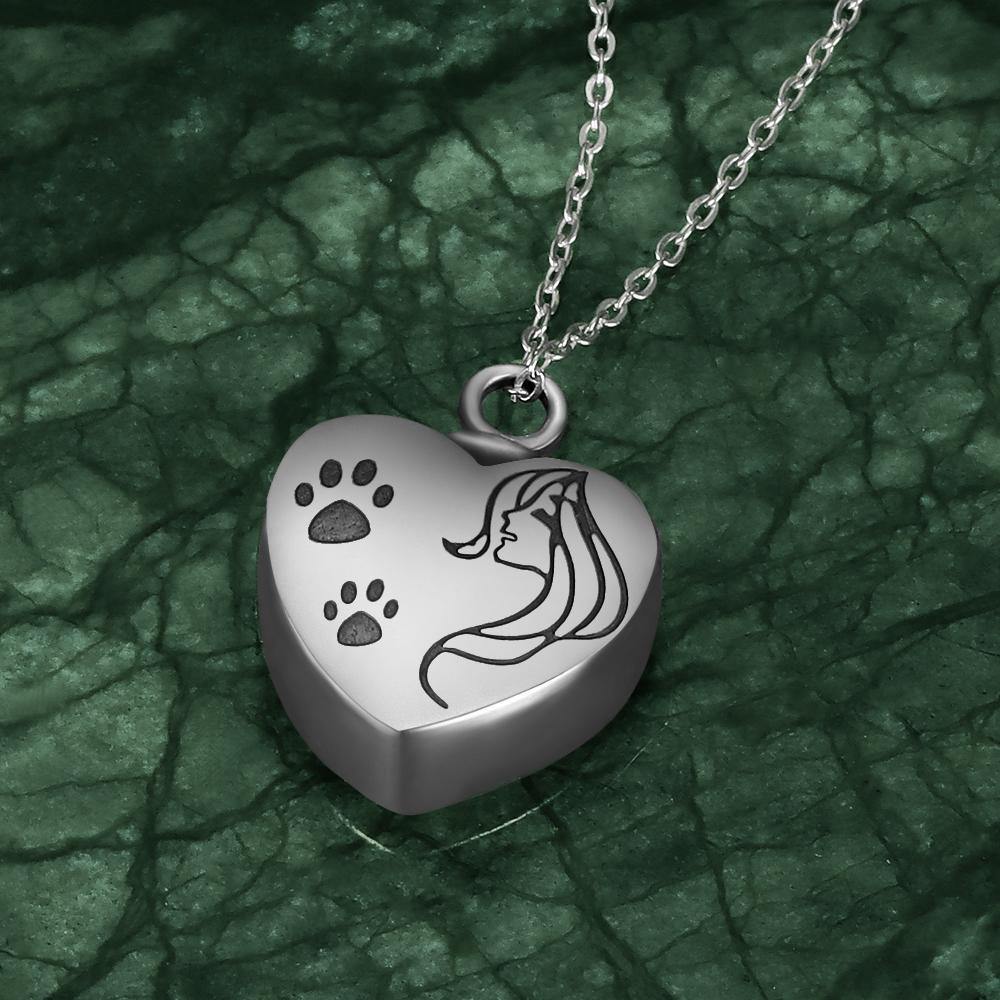 Custom Necklace Urn Necklace Cremation Jewelry Memorial Gifts Love Your Pet