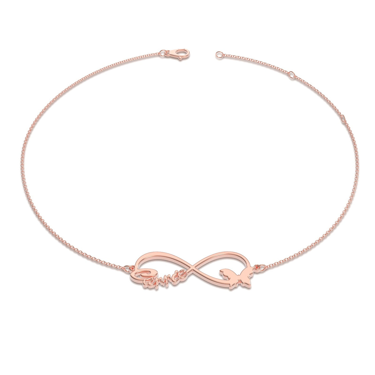 Custom Infinity Name Bracelet Gift For Female