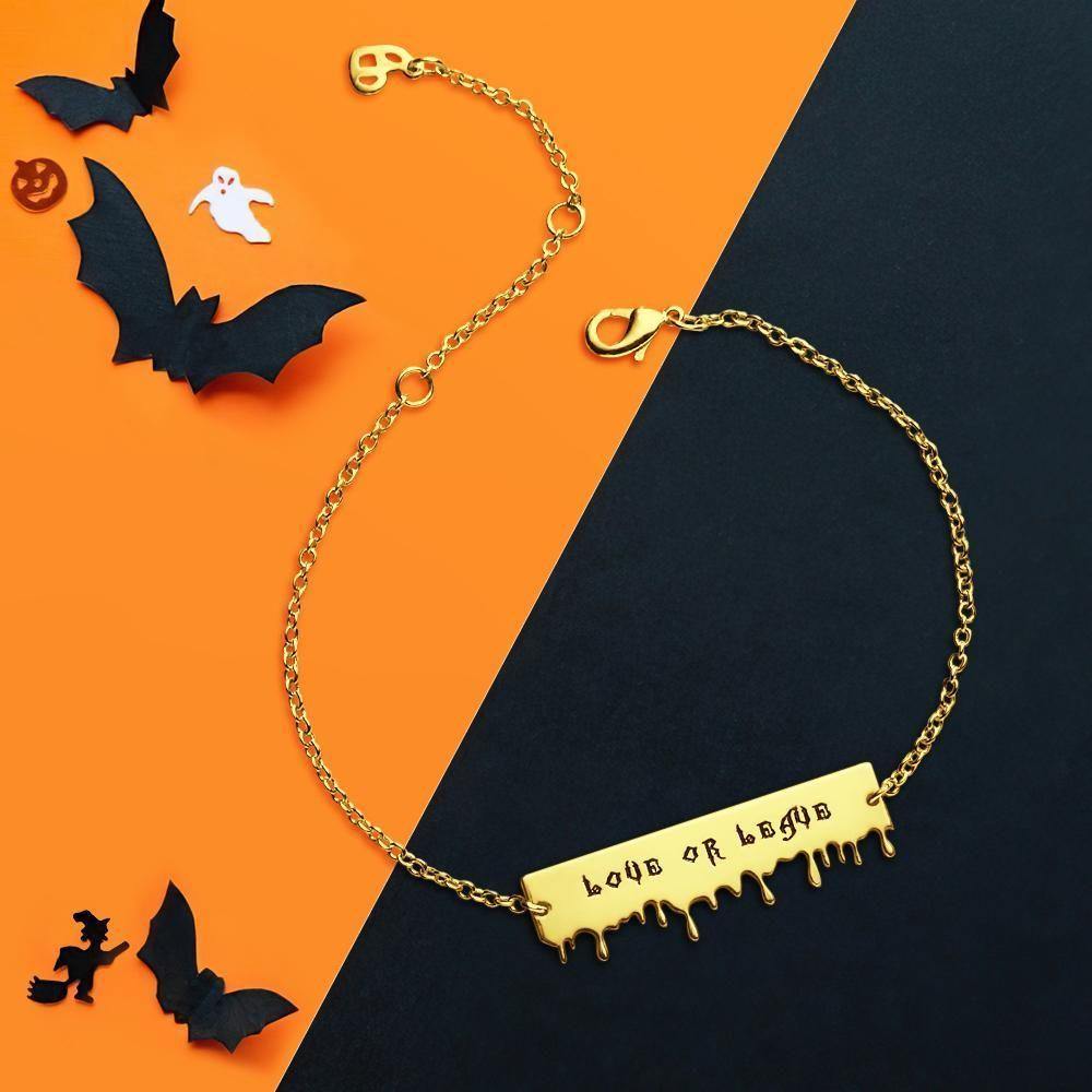 Custom  Bracelet  Name Bracelet Gifts for Girlfriend 14k Gold Plated