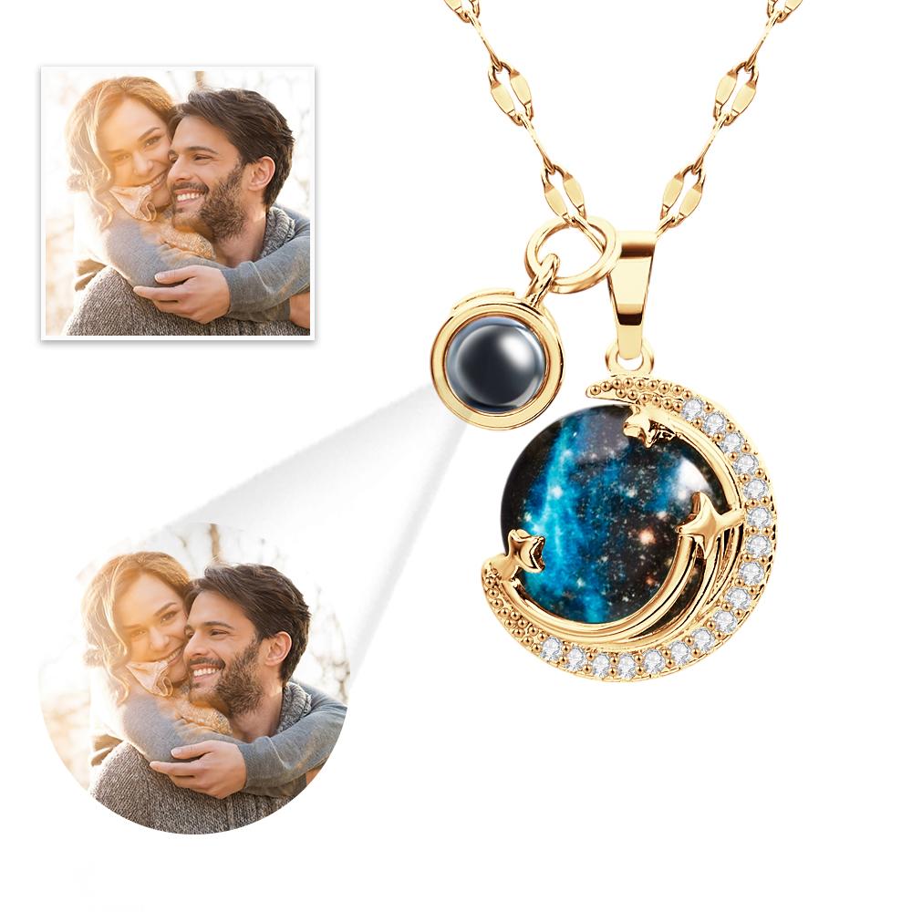 Custom Projection Necklace Planet Fashion Gift