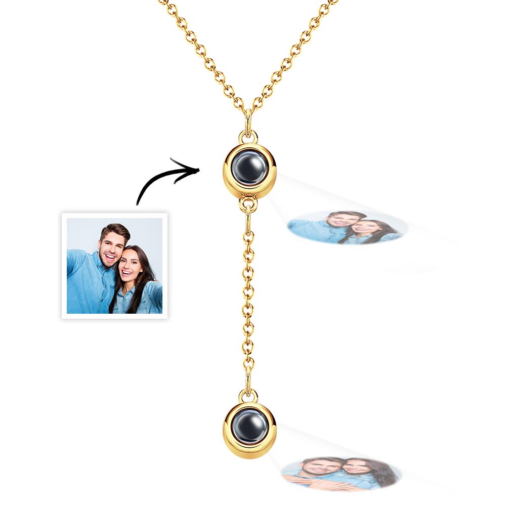 Personalized Projection Necklace Custom Multiple Photos Creative Gifts Someone You Loved
