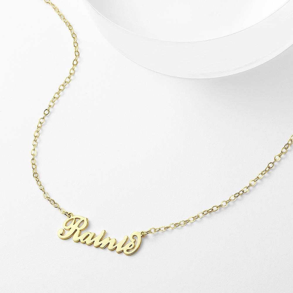 Name Necklace Children's "Carrie" Style Name Necklace, Classical Style
