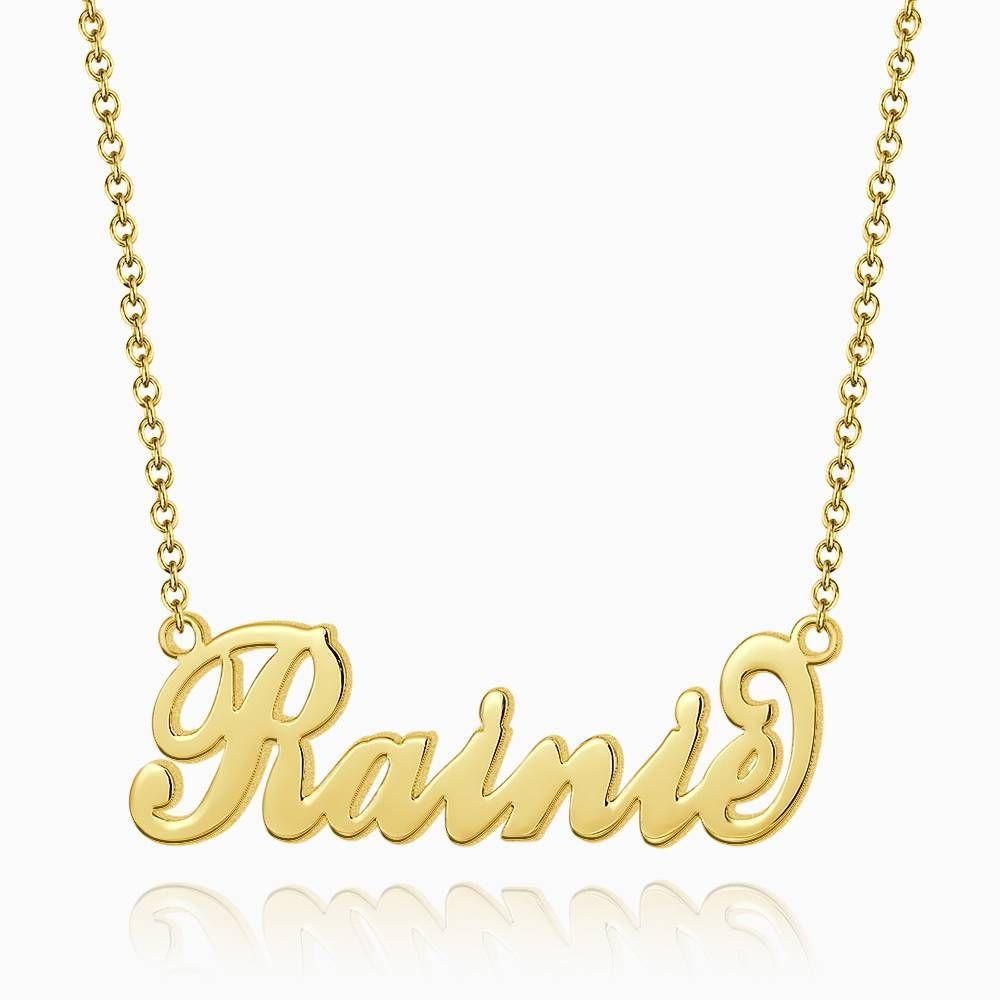 Name Necklace Children's "Carrie" Style Name Necklace, Classical Style