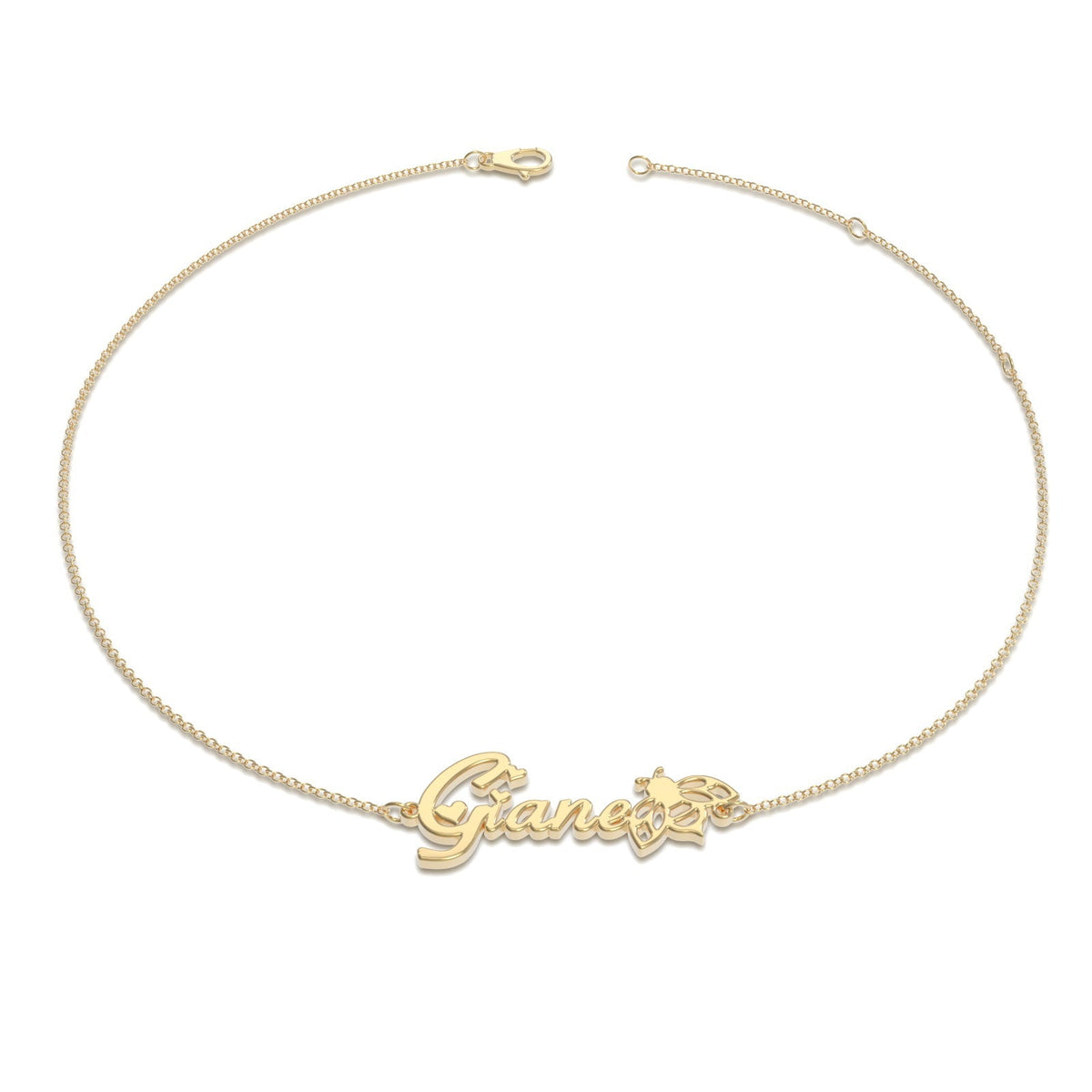 Custom Bee Name Bracelet Gift, Personalized The Best Gift For Your Dear