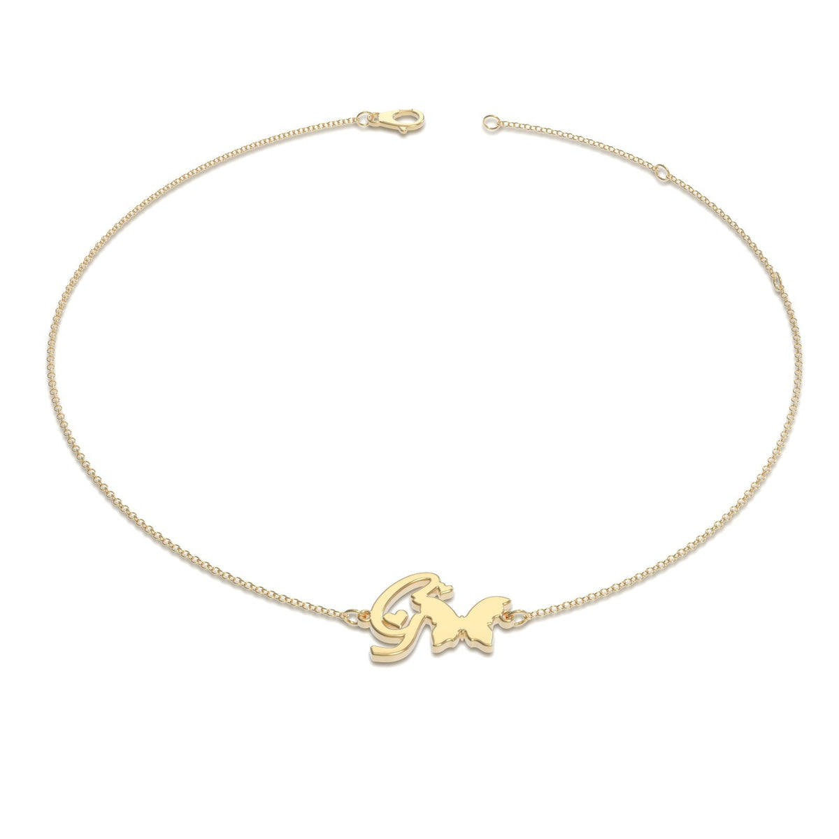 Custom Bracelet Female Bracelet Gift, Personalized Bracelet With A Butterfly