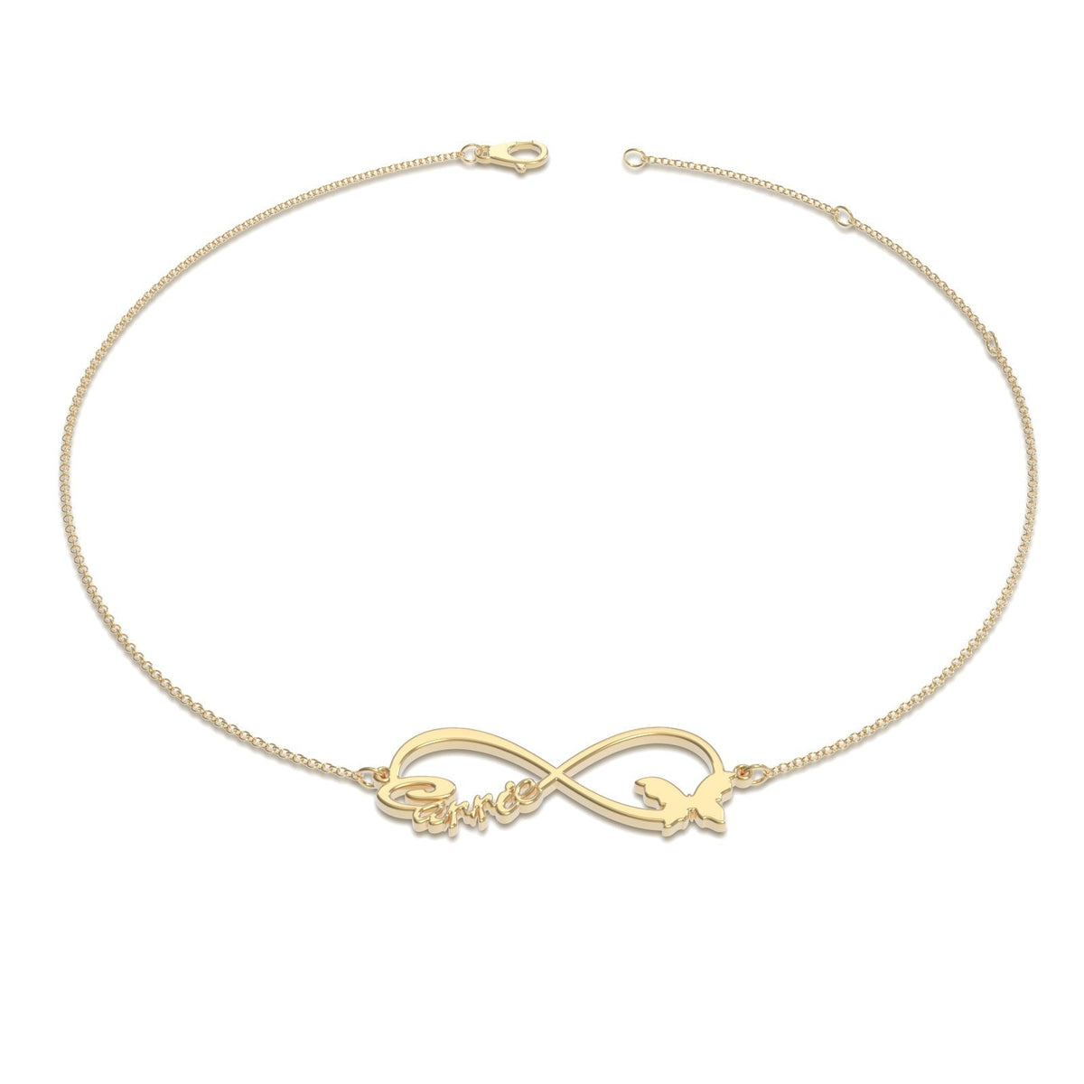 Custom Infinity Name Bracelet Gift For Female
