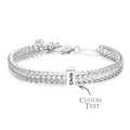 Custom Kids Name Bracelet Personalized Gifts for Dad