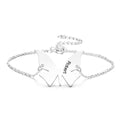 Custom Engraved Modern Butterfly Bracelet Gift for Her