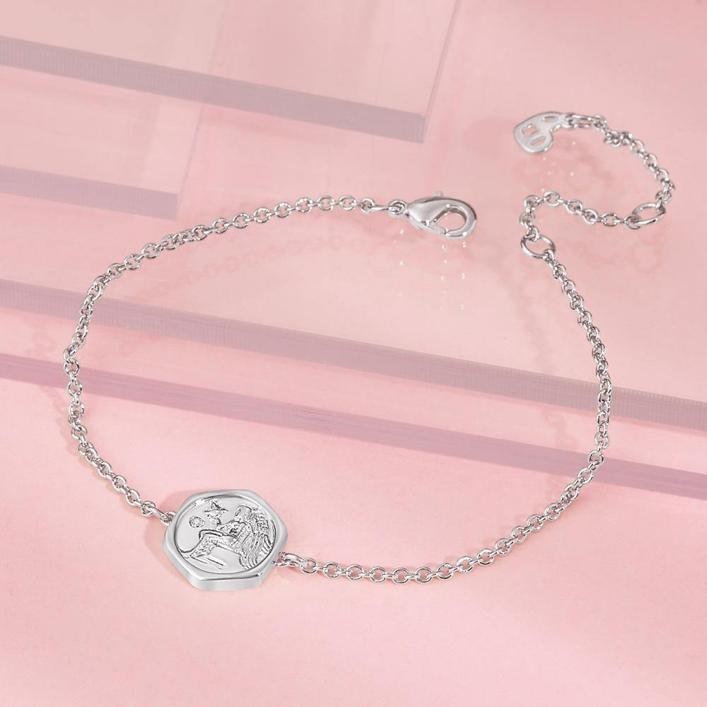 Engraved Bracelet Victory Wishing Coin Memorial Gifts for Her