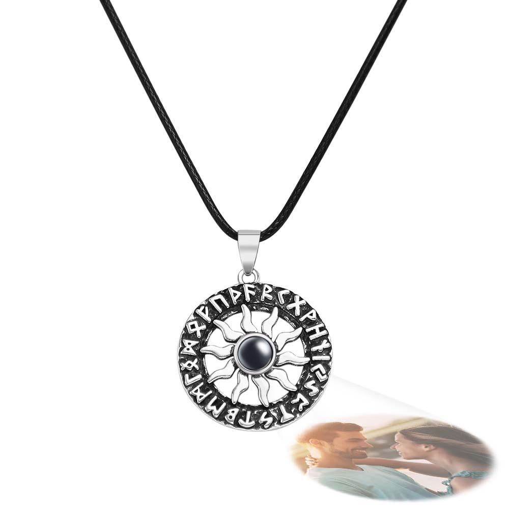 Custom Projection Necklace Vintage Hip Hop Gift for Men
