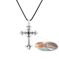 Custom Photo Projection Necklace Creative Cross Gift