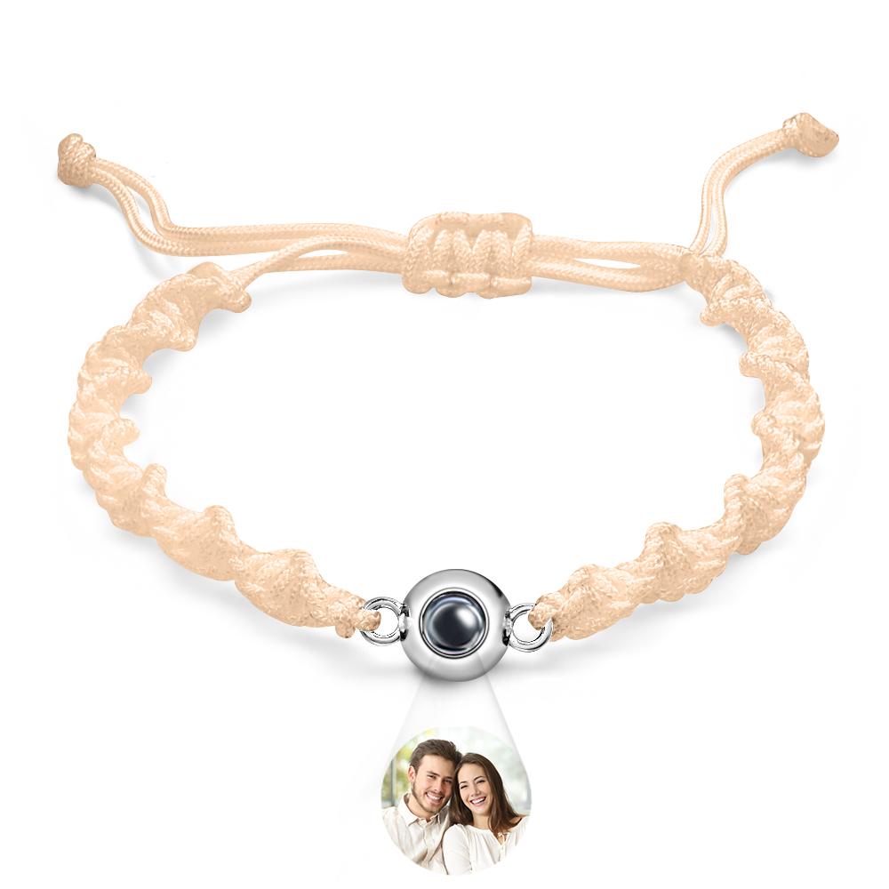 Custom Projection Bracelet Sports Weave Simple Gift