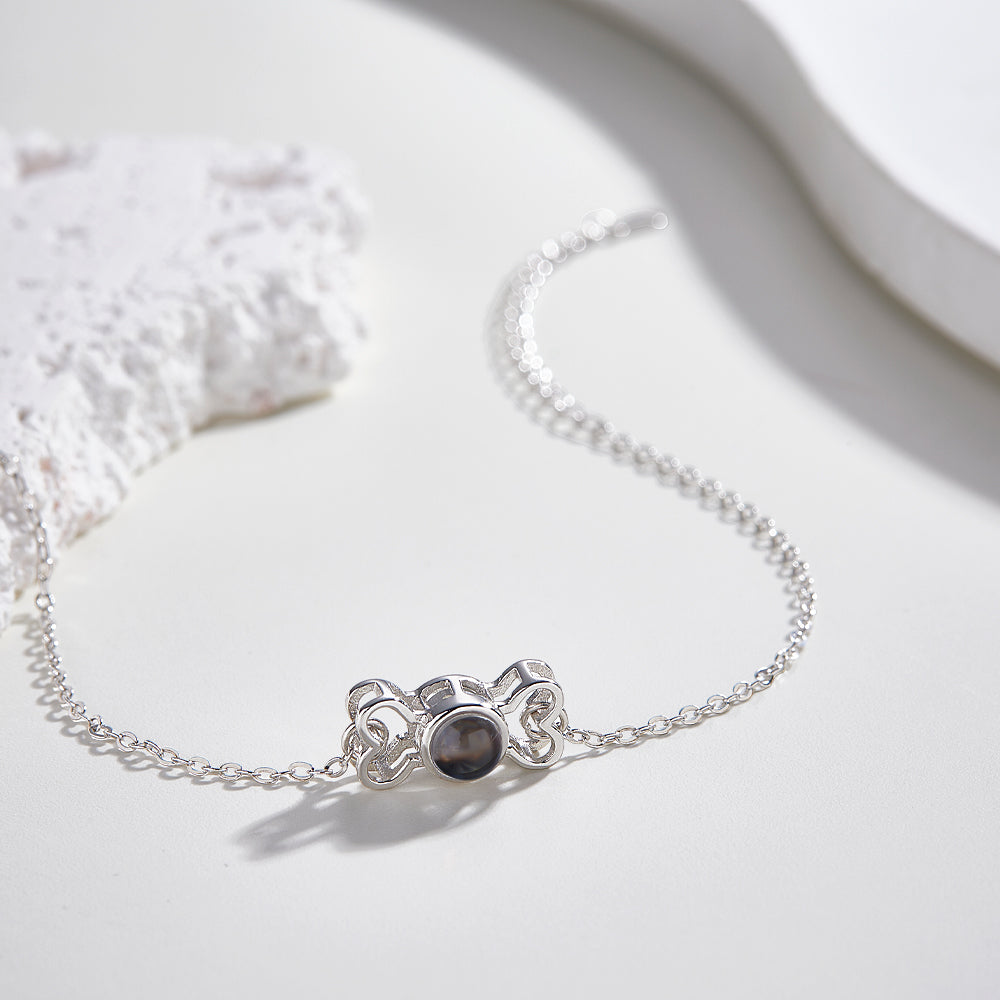 Custom Projection Bracelet Cute Bone Gift for Her