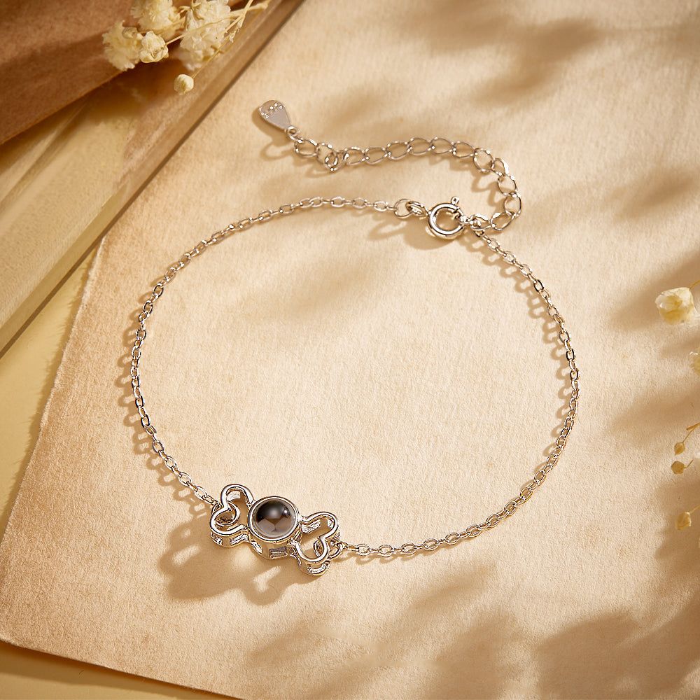 Custom Projection Bracelet Cute Bone Gift for Her