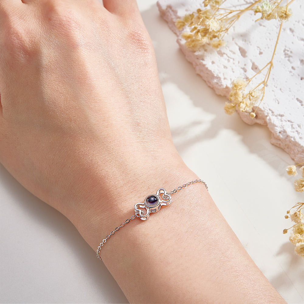 Custom Projection Bracelet Cute Bone Gift for Her